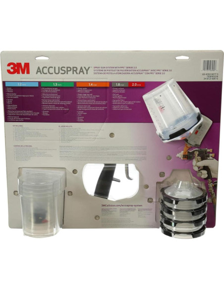 Pistola de Pintura 3M Accuspray 26580 con PPS 2.0, 650 ml