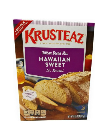 Mezcla de Pan Dulce Hawaiano Krusteaz 907g 2 Paquetes