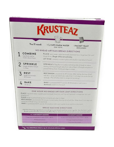 Mezcla de Pan Dulce Hawaiano Krusteaz 907g 2 Paquetes