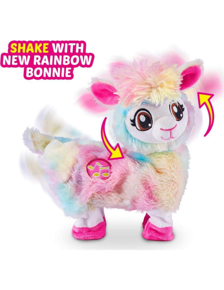Pets Alive Bonnie Llama Robótica Arcoíris con Música