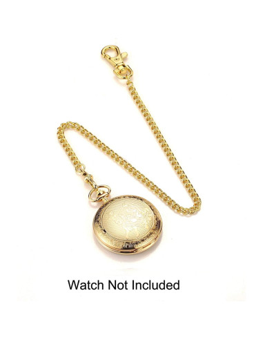 Cadena de Reloj de Bolsillo BOSHIYA Oro Vintage 36 cm