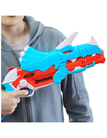 Nerf DinoSquad Tricera-Blast Blaster 3 Dardos 12 Dardos
