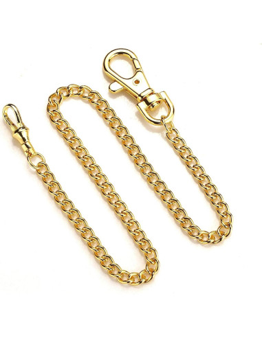 Cadena de Reloj de Bolsillo BOSHIYA Oro Vintage 36 cm