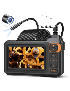 Cámara Endoscópica 4.3" HD IP67 con Luz LED Ajustable