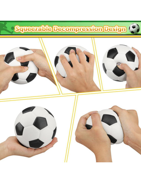 Pelotas de Fútbol de Espuma Mechaniker 12,7 cm 3 Piezas Pelotas de Fútbol de Espuma Mechaniker 12,7 cm 3 Piezas