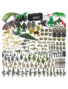 Kit de Accesorios de Armas Militares SHUANGYI 200 Piezas