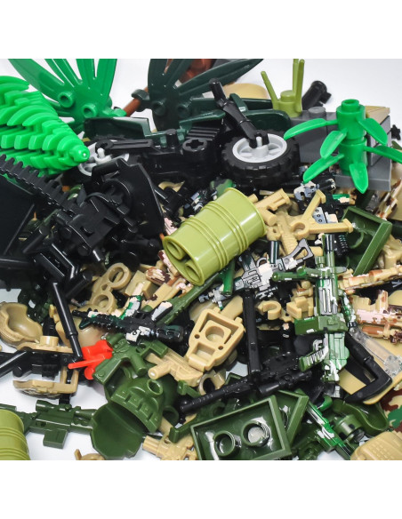 Kit de Accesorios de Armas Militares SHUANGYI 200 Piezas