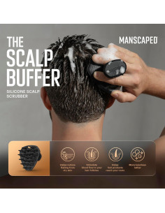 Exfoliador de Cuero Cabelludo MANSCAPED Scrubber Silicona 2