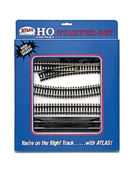 Juego de Inicio ATLAS Modelo 88 Vías y Accesorios