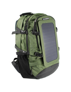 Mochila Solar ECEEN 7W Carga USB Verde Sin Batería