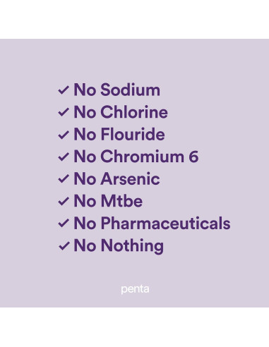 Agua Ultra-Purificada Penta 405.6 Oz (Paquete de 12)