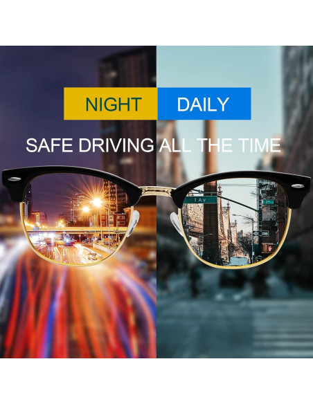 Gafas de sol KANASTAL UV400 semi sin montura para hombres y mujeres