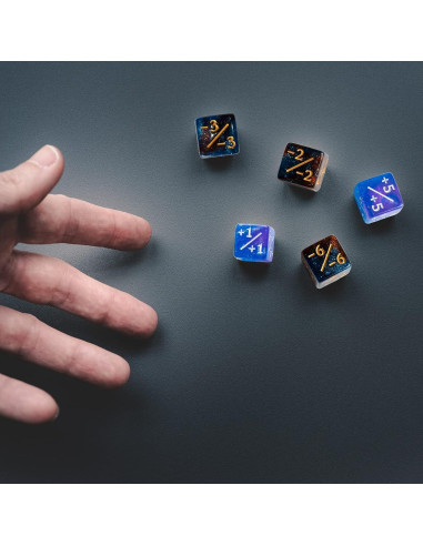 Juego de 24 Dados Contadores MTG +1/+1 LAMJAM