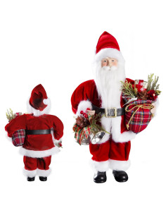 Figura de Santa Claus Uten 31 cm con Regalos y Campana