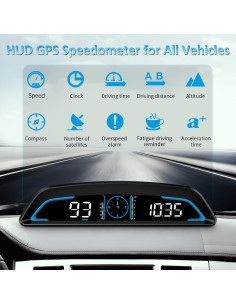 Velocímetro Digital GPS SinoTrack ST-HUD-G3 Pantalla 13.97 cm 2