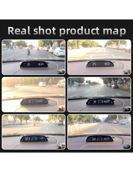 Velocímetro Digital GPS SinoTrack ST-HUD-G3 Pantalla 13.97 cm