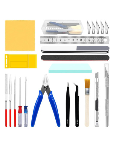 Kit de herramientas de modelismo Waltool 23 piezas para Gundam