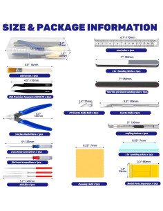 Kit de herramientas de modelismo Waltool 23 piezas para Gundam 2