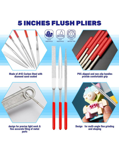 Kit de herramientas de modelismo Waltool 23 piezas para Gundam