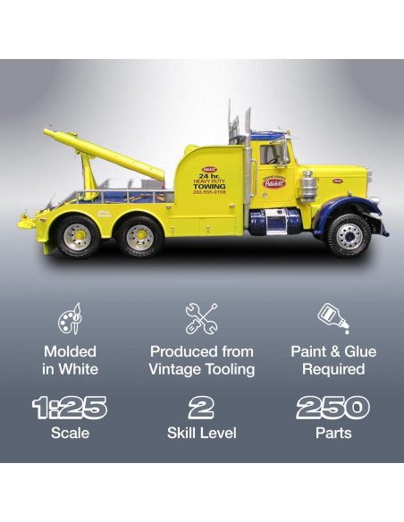 Kit de Modelo Remolque AMT Peterbilt 359 1/25 Detallado