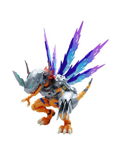 Modelo Bandai Digimon Metal Greymon Amplified 10cm
