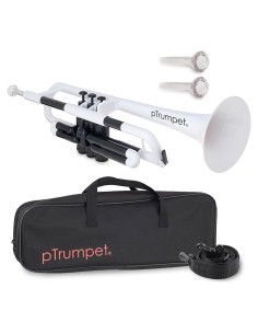 Trompeta de Plástico pTrumpet Modelo pTRUMPET2W - Blanca