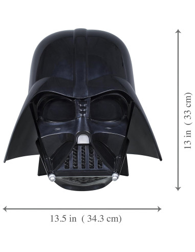 Casco Electrónico Premium Darth Vader Hasbro 36x34x34cm