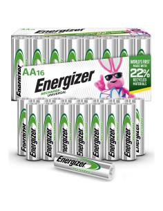 Baterías Recargables AA Energizer 16 Piezas NiMH Ecológicas
