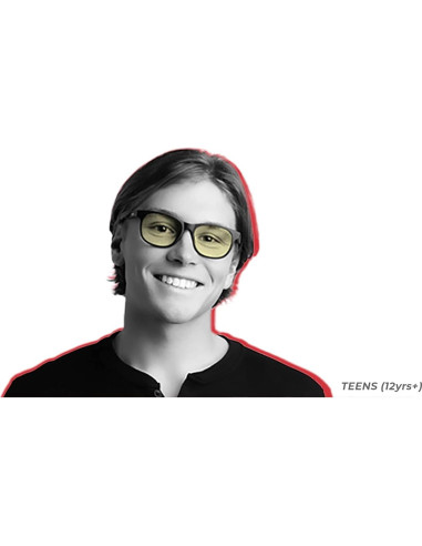 Gafas de Juego GUNNAR Rush Onyx para Niños - Bloqueo Luz Azul