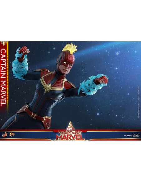 Figura de acción Hot Toys Capitana Marvel 29 cm Figura de acción Hot Toys Capitana Marvel 29 cm