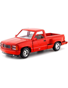 Camioneta Diecast Motormax GMC Sierra GT 1500 1:24 Negro 2