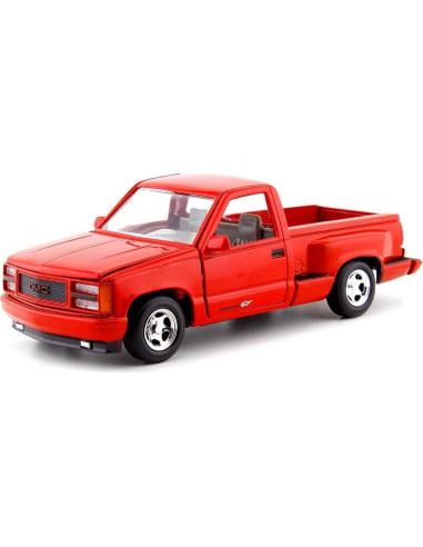 Camioneta Diecast Motormax GMC Sierra GT 1500 1:24 Negro