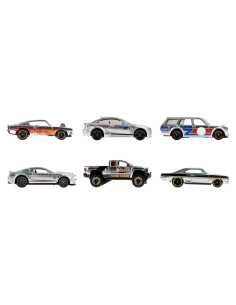 Multipack 6 Autos Hot Wheels Zamac 1:64 Decoraciones Auténticas