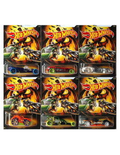 Conjunto de 6 coches Hot Wheels Halloween 2019 1:64