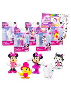 Conjunto de Figuras Minnie Mouse 5 Piezas Decoraciones Pastel