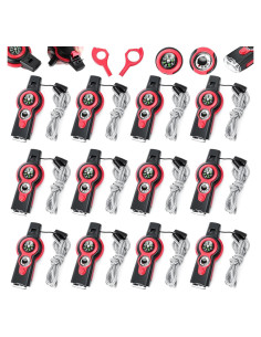 Paquete de 12 Silbatos de Emergencia Arrowbash 7 en 1
