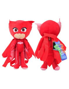Mochila de peluche Disney PJ Masks 35.5 cm Roja