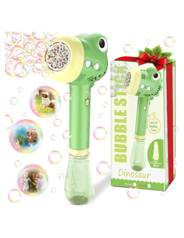 Máquina de Burbujas Dinosaurio Zerhunt 2024 - 8000 Burbujas/min