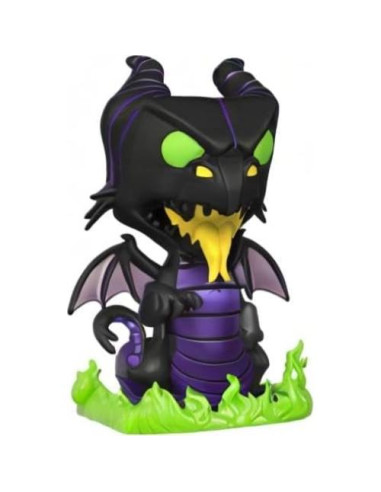 Funko Pop Jumbo Malefica Dragón 27.3cm Vinilo Disney