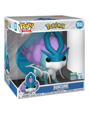 Funko Pop Jumbo Suicune 28 cm - Pokémon - Coleccionable