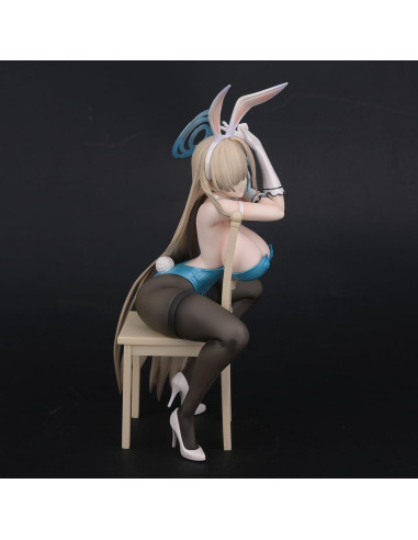 Figura de Asuna Conejo 1/6 RZAHUAHU Blue Archive 27 cm