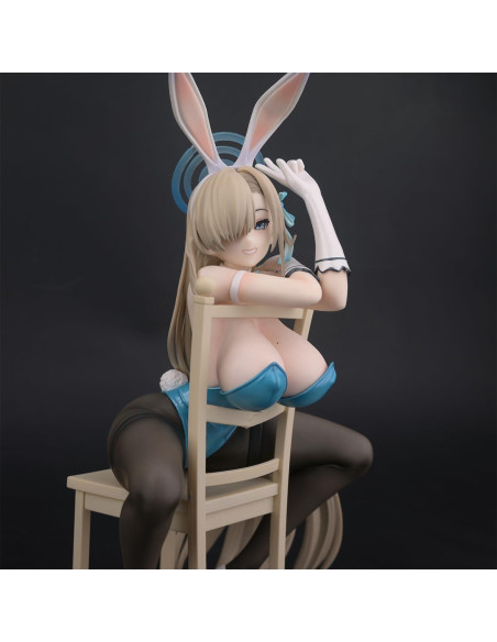 Figura de Asuna Conejo 1/6 RZAHUAHU Blue Archive 27 cm