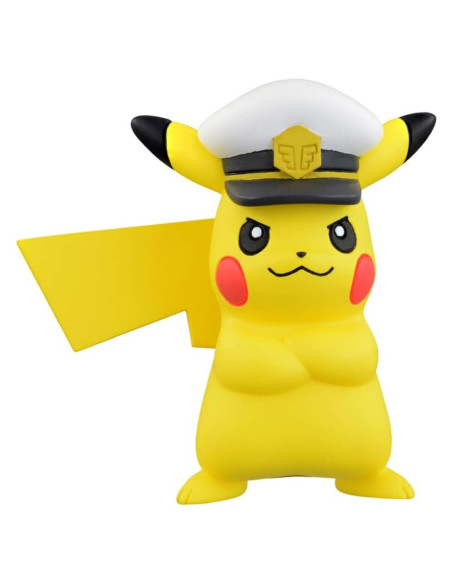 Figura Capitán Pikachu Moncolle MS-12 Takara Tomy 4 cm