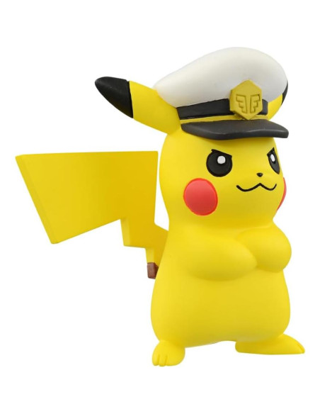 Figura Capitán Pikachu Moncolle MS-12 Takara Tomy 4 cm