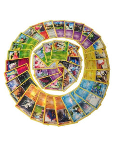 Lote de 50 Cartas Foil Pokémon - Variado sin Duplicados