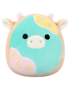Squishmallows Cornelius Vaca Galleta 12.7cm Peluche Oficial