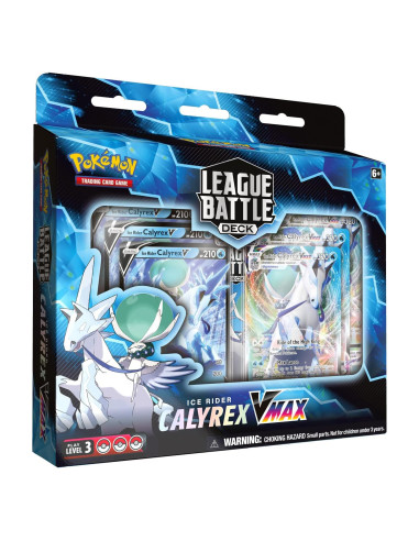 Baraja Pokémon Calyrex VMAX Jinete de Hielo 60 cartas