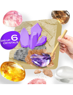 Kit de Excavación de Gemas Gamerside con Luz Nocturna 2