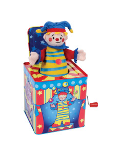 Jack in the Box Schylling Circo Tonto - Juguete Musical 13.97 cm