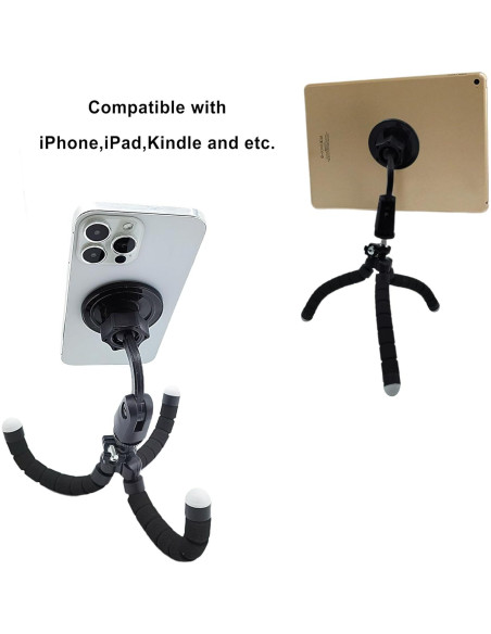 Soporte de trípode magnético andymall para iPhone 12-16